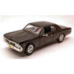CHEVROLET CHEVELLE SS 396 1966 BLUE METALLIC 1:24 Maisto Auto Stradali Modellino
