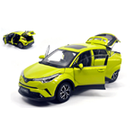 TOYOTA CHR 2019 YELLOW 1:18 Paudi Model Auto Stradali Modellino