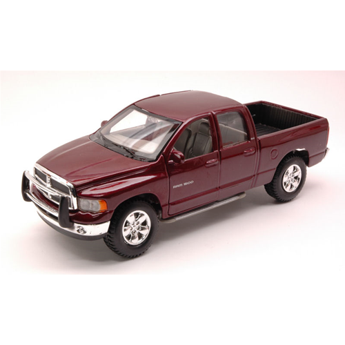 DODGE RAM QUAD CAB 2002 AMARANT 1:27 Maisto Auto Stradali Modellino