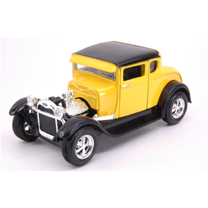 FORD MODEL A 1929 YELLOW 1:24 Maisto Auto d'Epoca Modellino