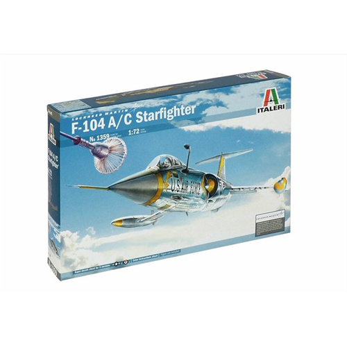 F-104 A/C STARFIGHTER KIT 1:72 Italeri Kit Aerei Modellino