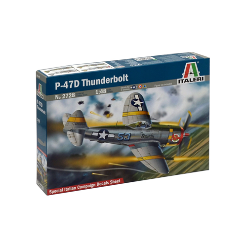P-47D THUNDERBOLT KIT 1:48 Italeri Kit Aerei Modellino