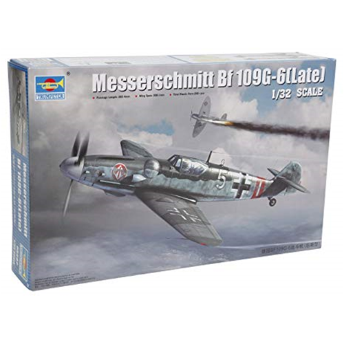 MESSERSCHMITT BF-109 G6 KIT 1:32 Trumpeter Kit Aerei Modellino