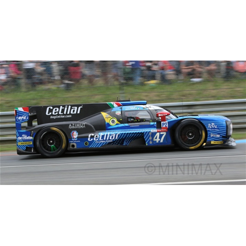 DALLARA P217 - GIBSON N.47 22th LE MANS 2018 R-LACONTE-G.SERNAGIOTTO-L.F.NASR 1:43 Spark Model Auto Competizione Modellino