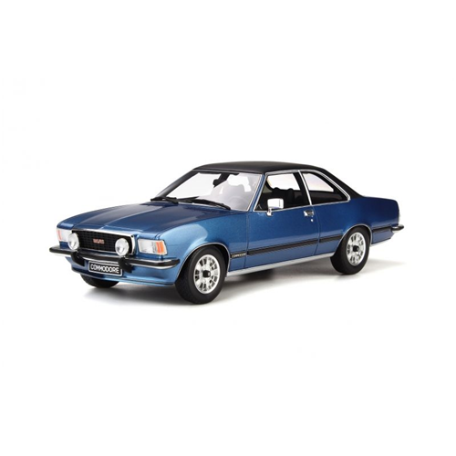 OPEL COMMODORE B GS/E LAKE 1977 BLUE 1:18    Ottomobile Auto Stradali Modellino