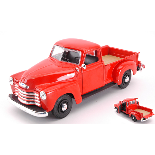CHEVROLET PICK UP 3100 1950 ORANGE 1:24 Maisto Auto Stradali Modellino