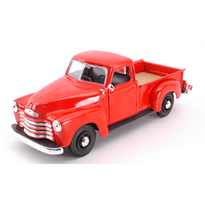 CHEVROLET PICK UP 3100 1950 ORANGE 1:24 Maisto Auto Stradali Modellino