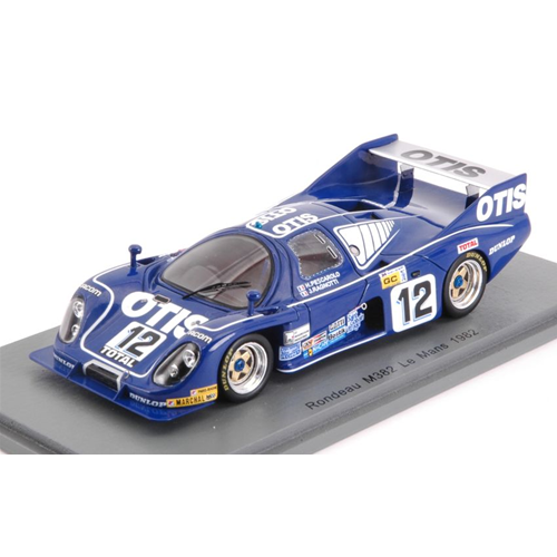 RONDEAU M382 N.12 28th J.RONDEAU-J.RAGNOTTI-H.PESCAROLO 1:43 Spark Model Auto Competizione Modellino