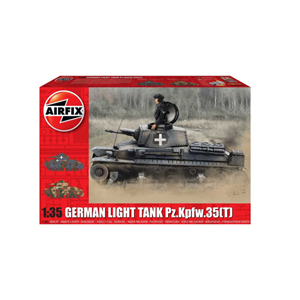 GERMAN LIGHT TANK Pz.Kpfw.35 (t) KIT 1:35 Airfix Kit Mezzi Militari Modellino