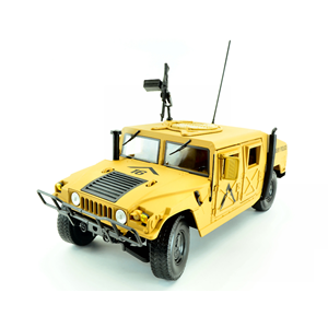HMMWV (HUMVEE) SAND 1:18 Auto World Mezzi Militari Modellino
