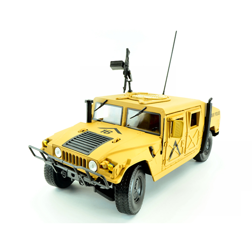 HMMWV (HUMVEE) SAND 1:18 Auto World Mezzi Militari Modellino