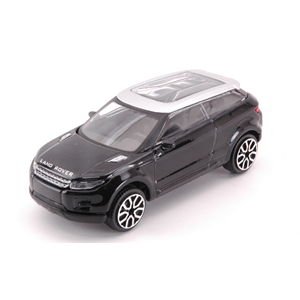 LAND ROVER RANGE EVOQUE LRX 2 DOOR 2010 BLACK 1:43 Burago Auto Stradali Modellino