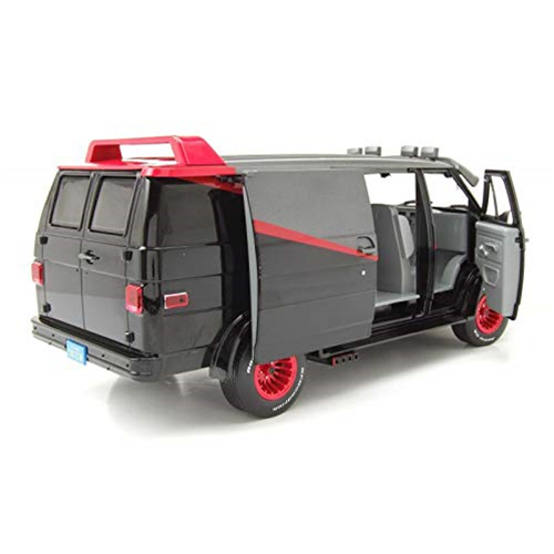 GMC VANDURA A-TEAM VAN 1983 1:18 Greenlight Movie Modellino