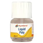 LIQUID POLY COLLA CON PENNELLO 28 ml Humbrol Colori ed Accessori Modellino