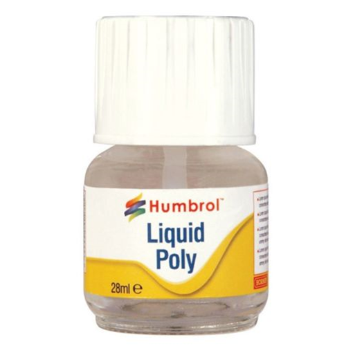 LIQUID POLY COLLA CON PENNELLO 28 ml Humbrol Colori ed Accessori Modellino