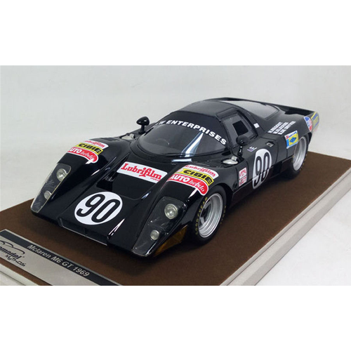 MC LAREN M6 GT N.90 DNQ LE MANS 1981 DE DRYVER-REGOUT-CANARY LIM.120 1:18 Tecnomodel Auto Competizione Modellino