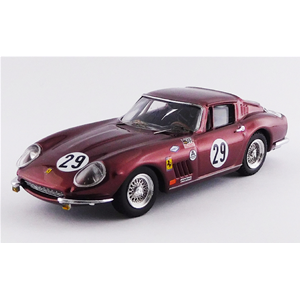 FERRARI 275 GTB/4 N.29 ACCIDENT 24 H DAYTONA 1967 GUTIERREZ-REBAQUE 1:43 Best Model Auto Competizione Modellino