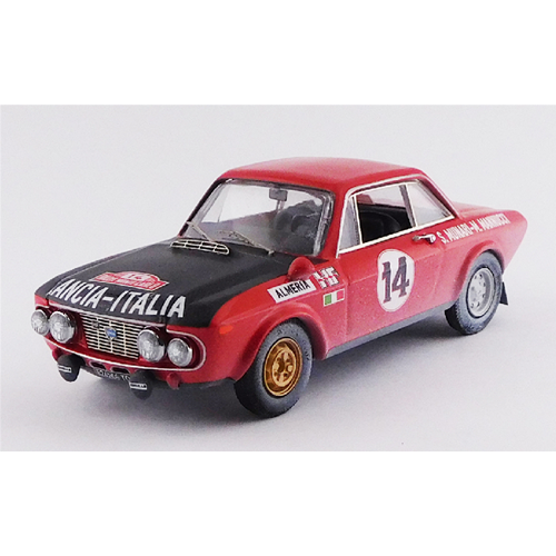 LANCIA FULVIA COUPE 1.6 HF N.14 WINNER MONTE CARLO 1972 MUNARI-MANNUCCI 1:43 Best Model Auto Rally Modellino