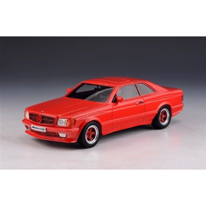 MERCEDES AMG C126 6.0 1984 RED 1:43 GLM Models Auto Stradali Modellino