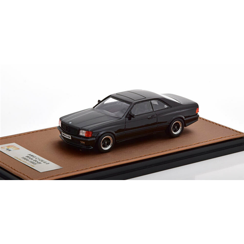 MERCEDES AMG C126 6.0 1984 BLACK 1:43 GLM Models Auto Stradali Modellino