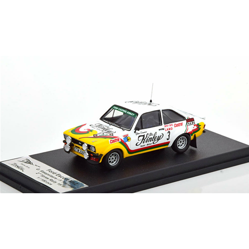 FORD ESCORT MK2 N.3 2nd YPRES RALLY 1978 STAEPELAERE-FRANSSEN 1:43 Trofeu Auto Rally Modellino