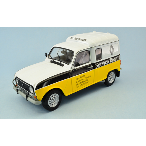 RENAULT 4 F4 1975 SERVICE RENAULT 1:18 Solido Veicoli Commerciali Modellino
