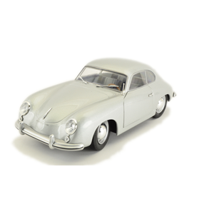PORSCHE 356 PRE-A 1953 SILVER 1:18 Solido Auto Stradali Modellino