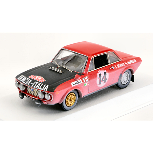 LANCIA FULVIA COUPE 1.6 HF N.14 WINNER MONTE CARLO 1972 MUNARI-MANNUCCI 1:43 Best Model Auto Rally Modellino