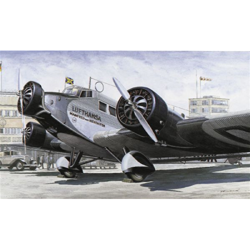 JU 52 CIVILIAN AEREO KIT 1:72 Italeri Kit Aerei Modellino