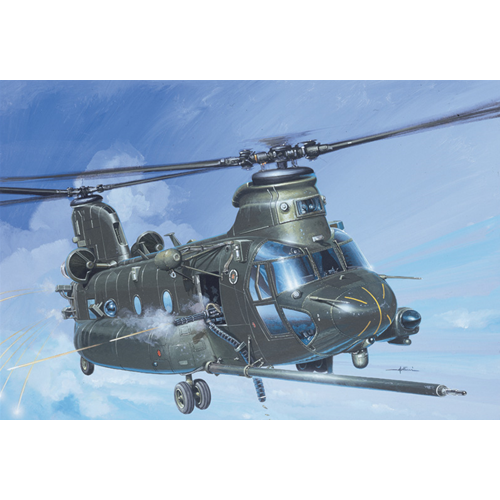 ELICOTTERO MH 47 E SOA CHINOOK KIT 1:72 Italeri Kit Elicotteri Modellino