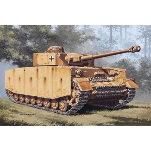 CARRO ARMATO PZ KPFW IV KIT 1:72 Italeri Kit Mezzi Militari Modellino
