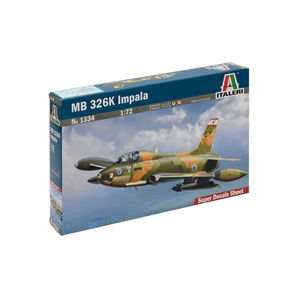 MB 326 IMPALA KIT 1:72 Italeri Kit Aerei Modellino