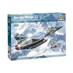 BYE-BYE MIRAGE F 1 KIT 1:48 Italeri Kit Aerei Modellino