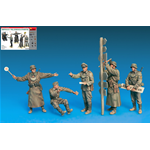 GERMAN FELDGENDARMERIE KIT 1:35 Miniart Kit Figure Militari Die Cast Modellino