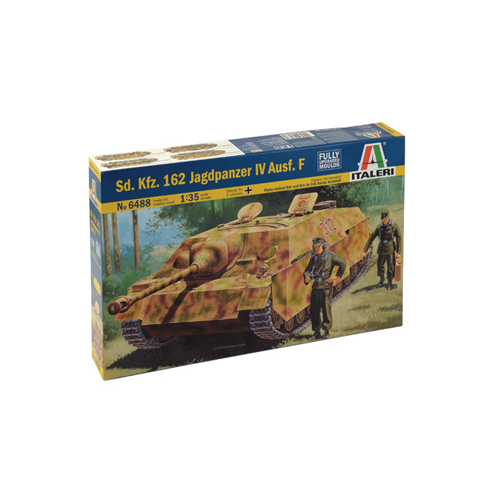 CARRO ARMATO SD.KFZ.162 JAGDPANZER IV AUSF.F KIT 1:35 Italeri Kit Mezzi Militari Modellino