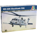 ELICOTTERO MH 60 K BLACKHAWK KIT 1:48 Italeri Kit Elicotteri Die Cast Modellino