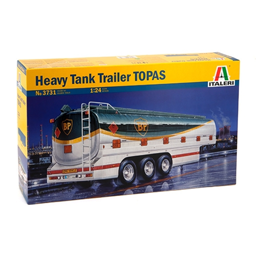 RIMORCHIO CISTERNA TOPAS KIT 1:24 Italeri Kit Camion Modellino