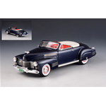 CADILLAC SERIES 62 CONVERTIBLE OPEN TOP 1941 METALLIC BLUE 1:43 GLM Models Auto Stradali Modellino
