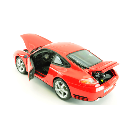 PORSCHE 911 CARRERA 4 S 1995 RED 1:18 Maisto Auto Stradali Modellino
