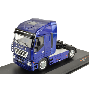 IVECO STRALIS 2012 METALLIC BLUE 1:43 Ixo Model Camion Modellino