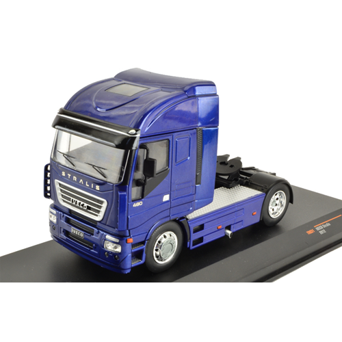 IVECO STRALIS 2012 METALLIC BLUE 1:43 Ixo Model Camion Modellino