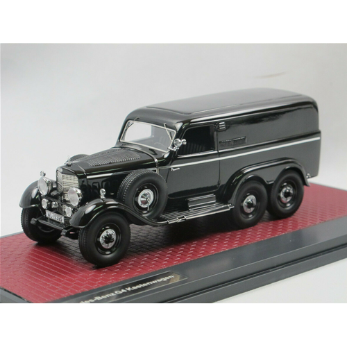 MERCEDES G4 GELANDEWAGEN 1939 BLACK 1:43 Matrix Scale Models Mezzi Militari Modellino