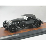 BENTLEY 8 LITRE DOTTRIDGE BROTHERS TOURER CLOSED 1932 BLACK 1:43 Matrix Scale Models Auto d'Epoca Modellino