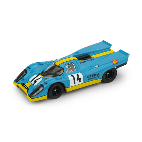 PORSCHE 917K N.14 1000 KM MONZA 1970 J.NEUHAUS-H.KELLENERS BOX 50° Anniversario 1:43 Brumm Auto Competizione Modellino