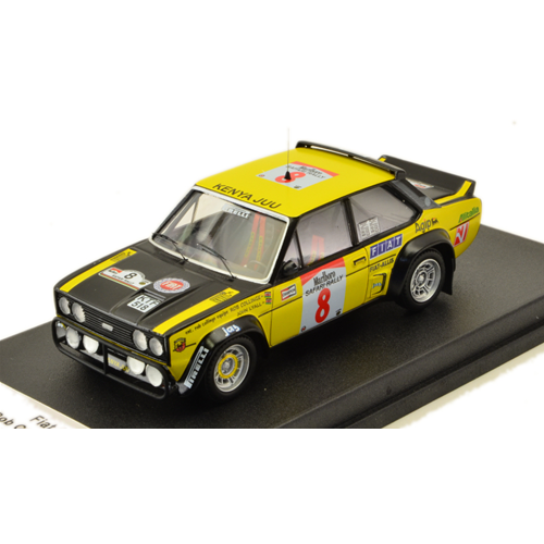 FIAT 131 ABARTH N.8 SAFARI RALLY 1981 COLINGE-LYALL 1:43 Trofeu Auto Rally Modellino