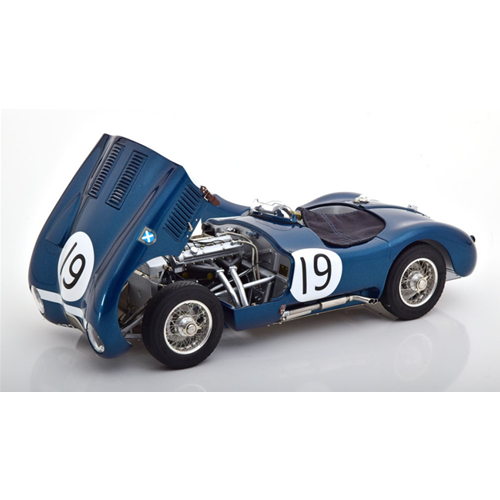 JAGUAR C TYPE N.19 GOODWOOD MEETING 1954 I.STEWART-N.SANDERSSON 1:18 CMC Auto Competizione Modellino