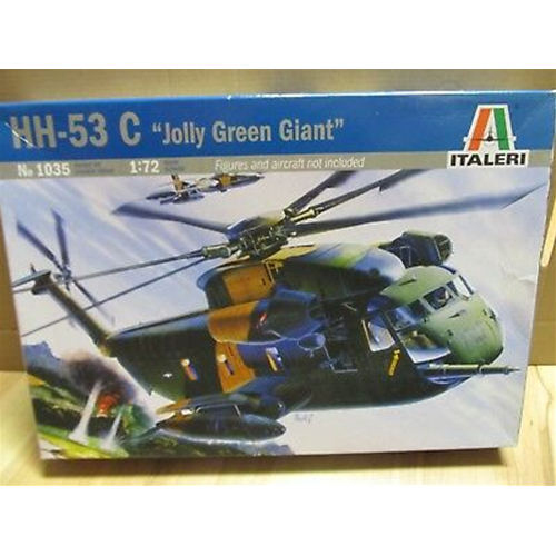 ELICOTTERO HH 53 JOLLY GREEN GIANT 1:72 Italeri Kit Elicotteri Modellino