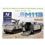 IDF M113 FITTERS & CHATA p FIELD REPAIR VEHICLE KIT 1:35 Dragon Kit Mezzi Militari Modellino