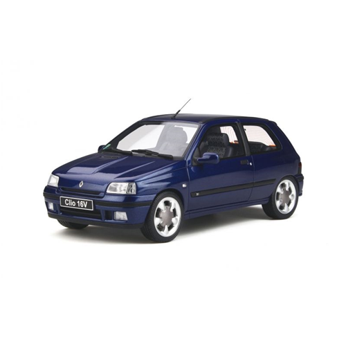RENAULT CLIO 16V PH.2 1985 MONACO BLUE 1:18 Ottomobile Auto Stradali Modellino