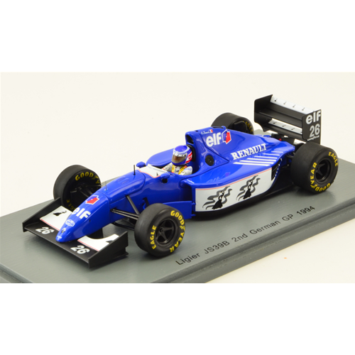 LIGIER JS39B OLIVIER PANIS 1994 N.26 2nd GERMAN GP 1:43 Spark Model Formula 1 Modellino